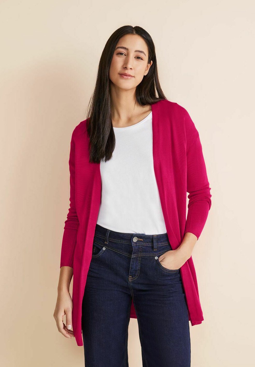 Street one strickjacke rot Clearance